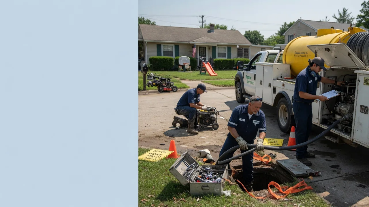 Septic Tank Pumping in Rossiter, PA near me